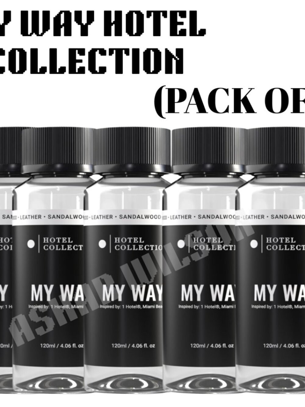 Hotel Collection Diffuser Oil - My Way - Aromatherapy 4.06 Fl Oz (Pack of 5)